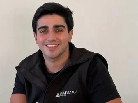 Cristian Paredes, gerente y socio de Parmar