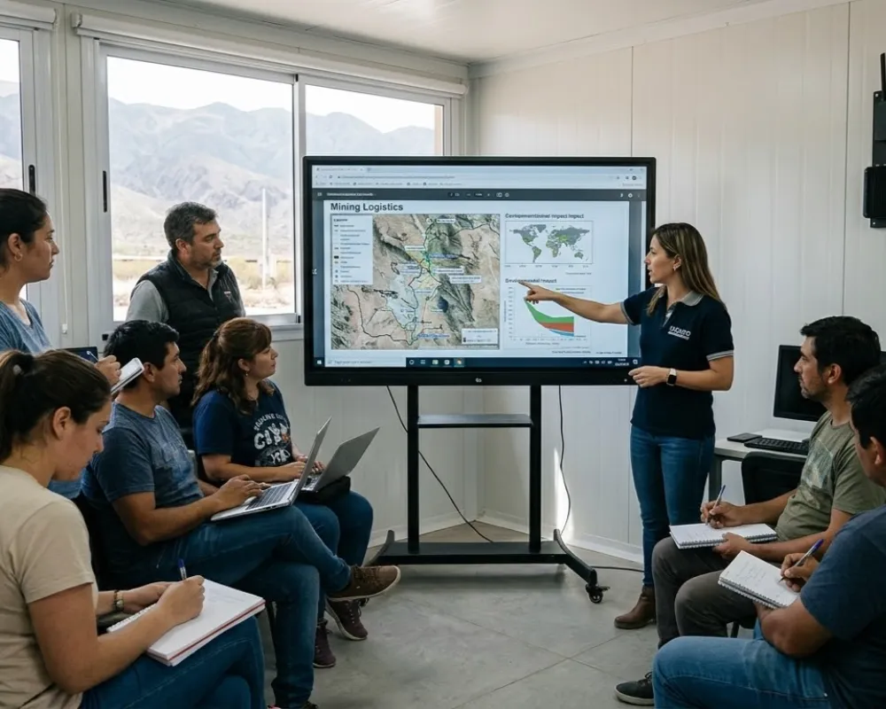 UCCuyo en territorio: El plan gratuito para formar el capital humano de la minería
