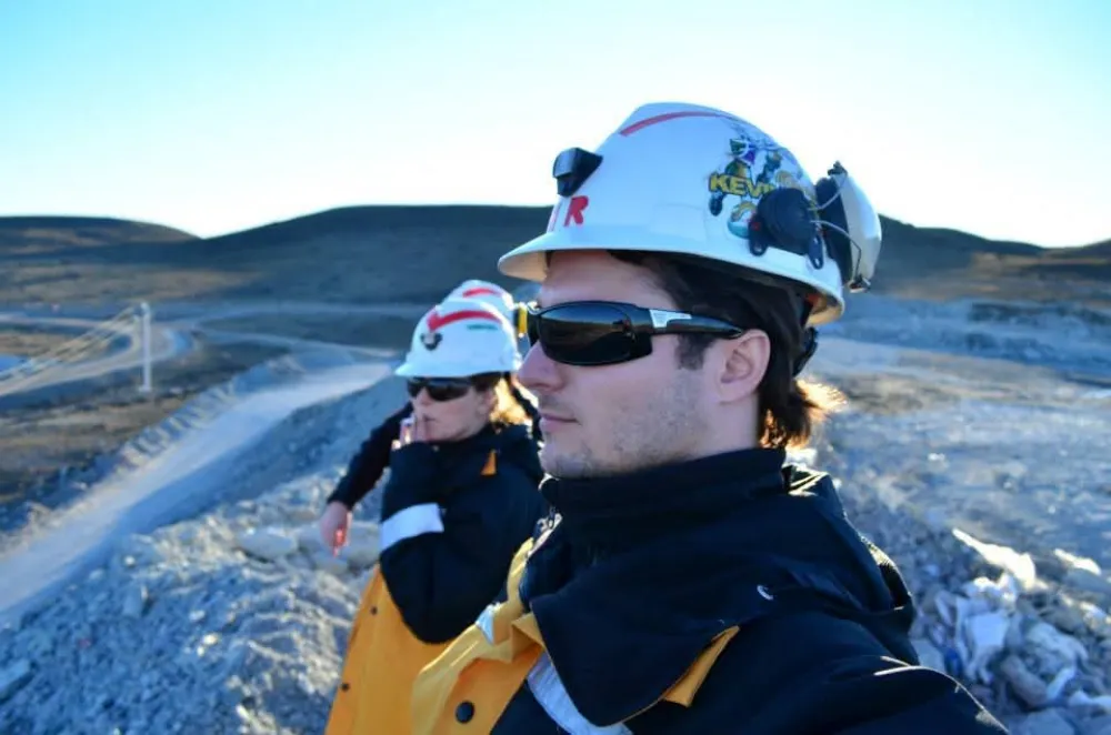 Cacciavillani en Goldcorp Cerro Negro, Sanra Cruz