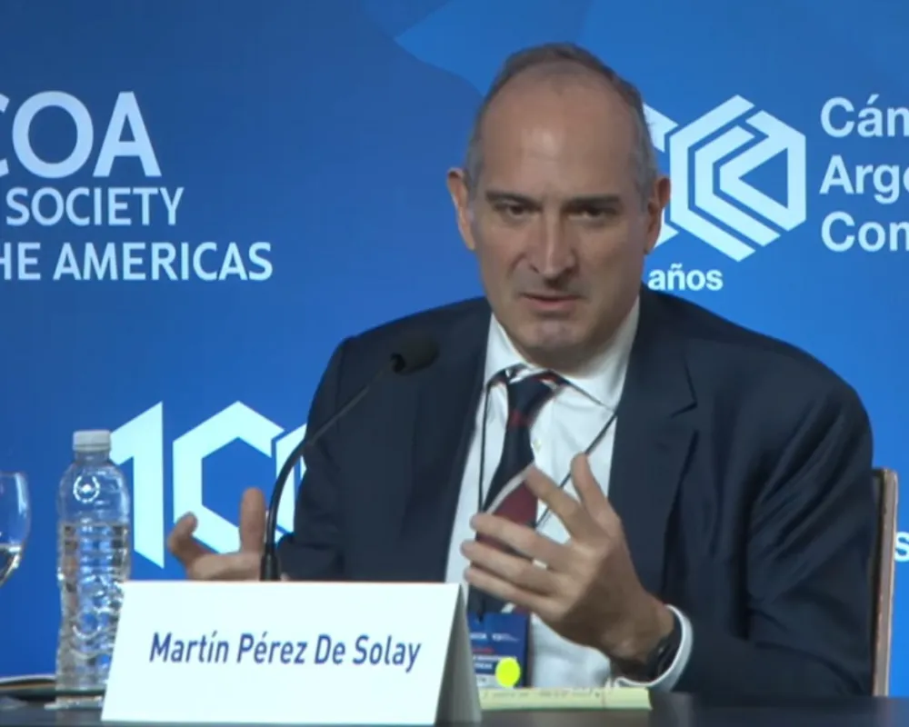 retrato de Martín Pérez de Solay, Glencore Argentina.