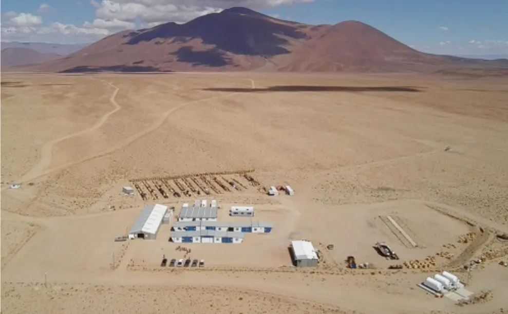  Plataformas de perforación de Argenta Silver operando en la Puna de Salta.