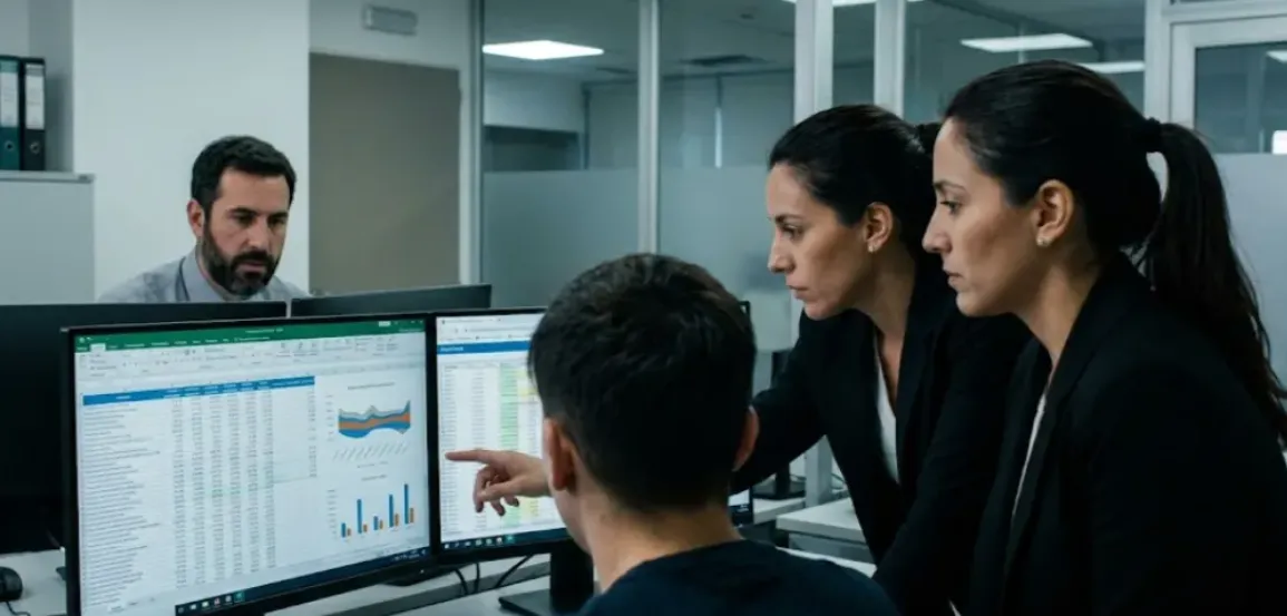 Oficina de ARCA en San Juan donde opera la unidad de fiscalización minera. Imagen ilustrativa de Acero y Roca.