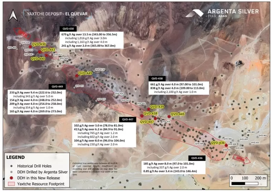 Mapa geológico del yacimiento Yaxtché indicando las extensiones noroeste y sureste.