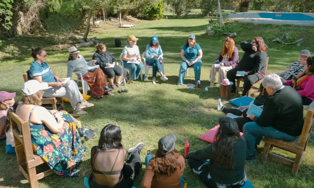 Taller lúdico de Semillero Creativo para mujeres emprendedoras del sector minero.