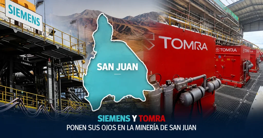 Representación de San Juan y empreass alemanas.
