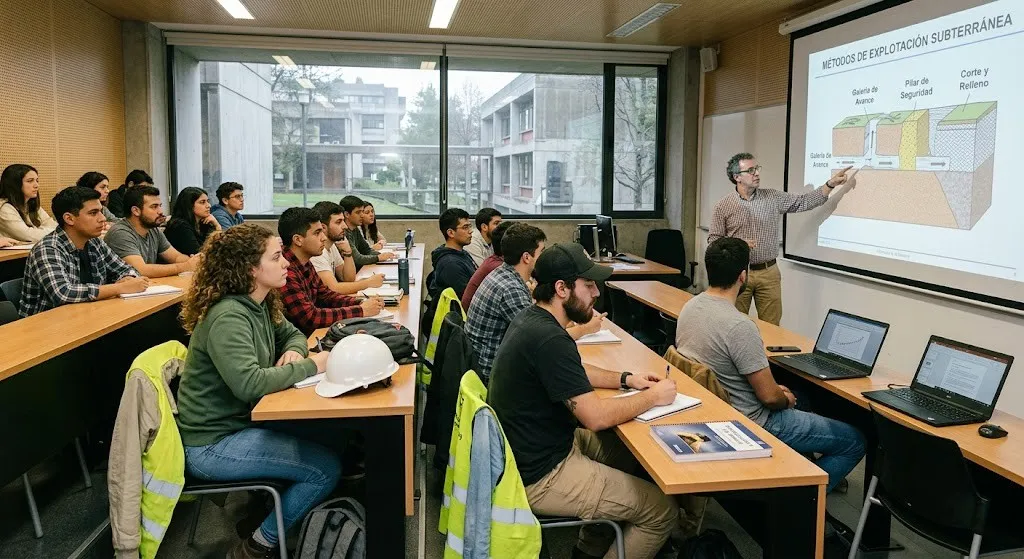 Contenido Original de ACERO Y ROCA - Prohibida su reproducción Capacitación técnica obligatoria dictada a empleados sobre el uso responsable de herramientas de inteligencia artificial en minería. Contenido Original de ACERO Y ROCA - Prohibida su reproducción