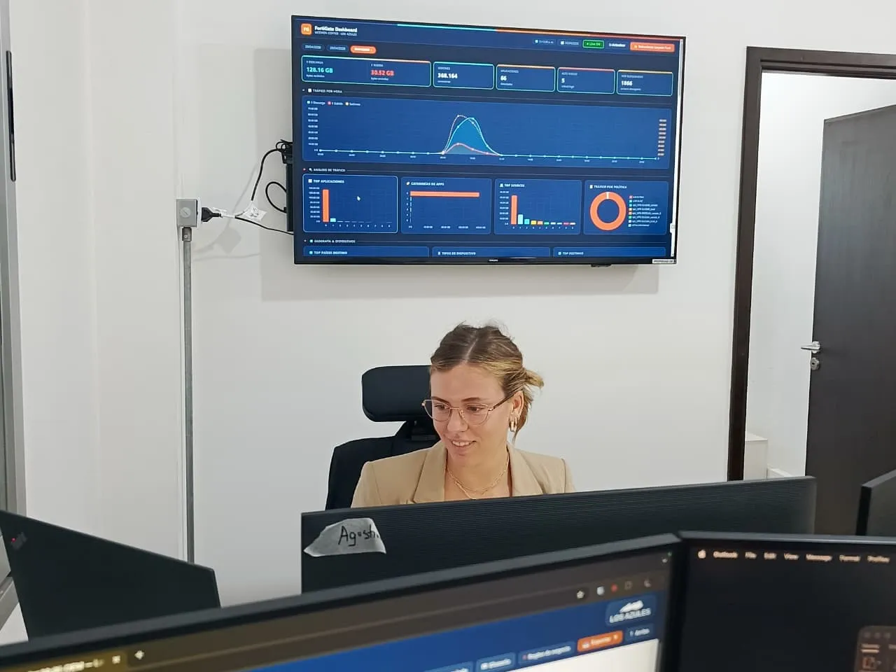 Agustina Gueglio analista inteligencia artificial Los Azules San Juan