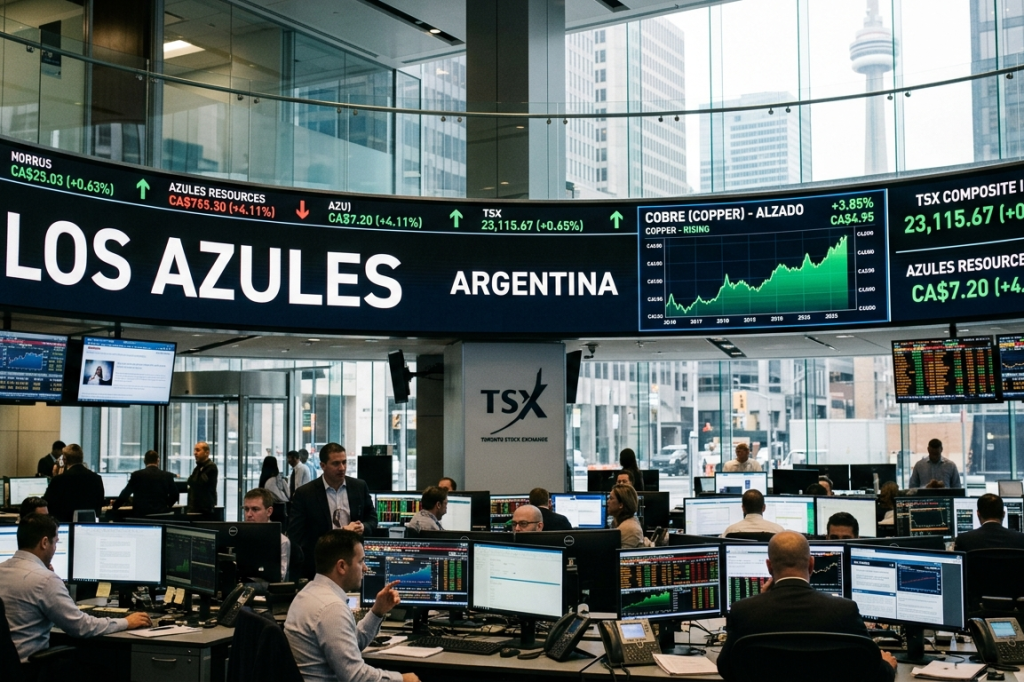 Gráfico de rendimiento bursátil de la empresa minera McEwen Mining en Wall Street.