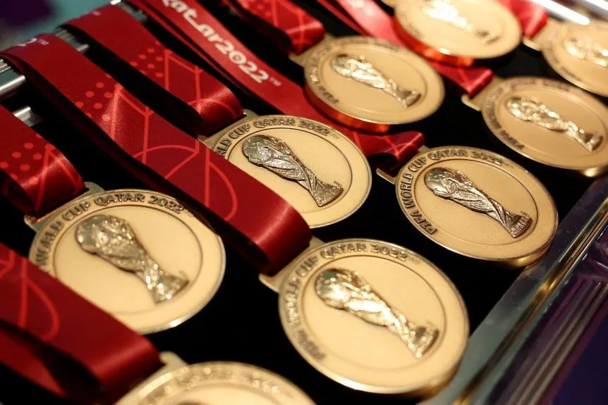  Medallas del mundial.