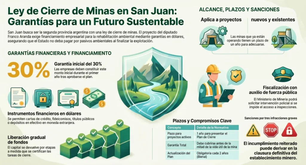 Puntos del proyecto de ley presentado por el diputado Aranda. Contenido Original de ACERO Y ROCA - Prohibida su reproducción