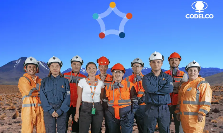 Trabajadores de Codelco.