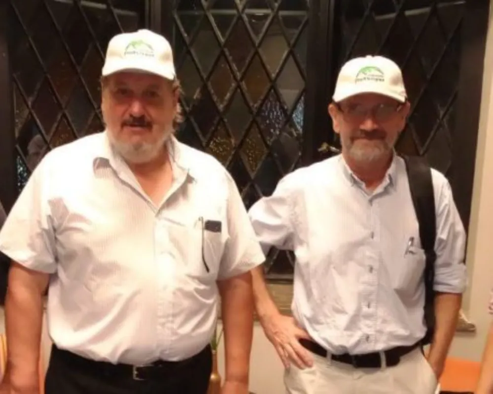 Alejandro Brown y Alfredo Grau presentacion paisaje productivo protegido minería.