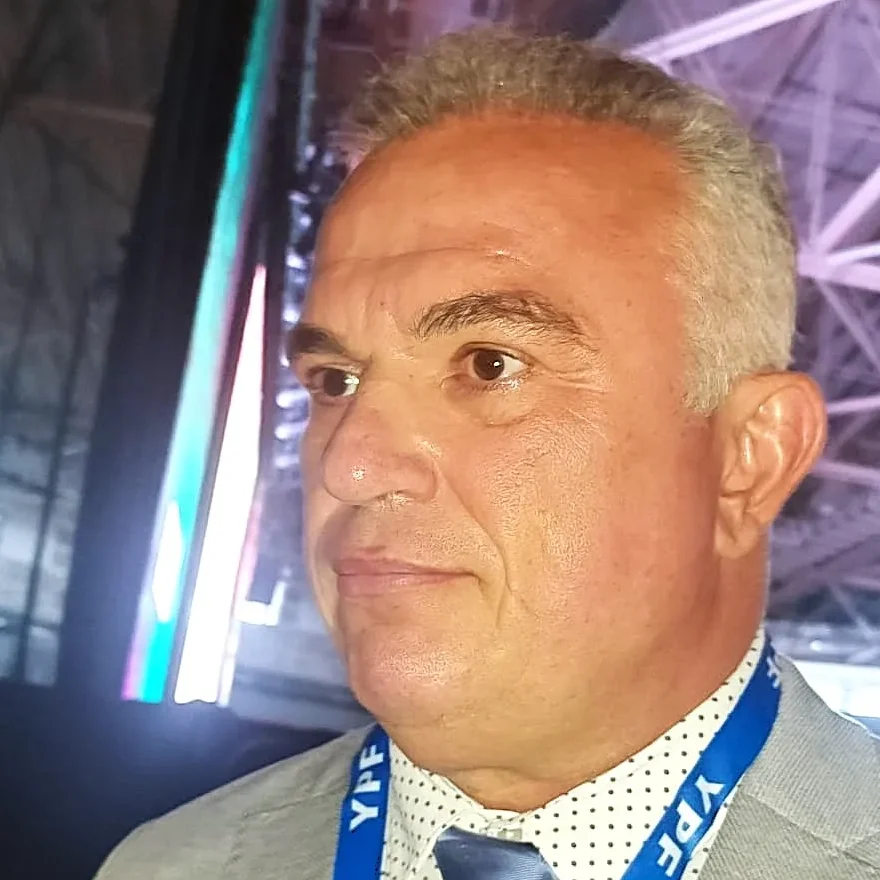 Michael Meding durante la entrevista exclusiva con Acero y Roca en la Expo San Juan Minera 2026.
