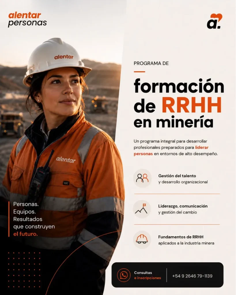 flyer del curso de RRHH