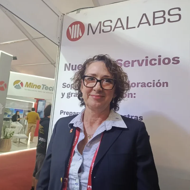 retrato de Cindy Collins, VP Growth MSALABS. Fuente de imagen: Acero y Roca