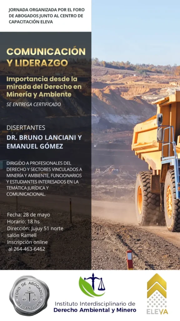 Flyer del evento. 