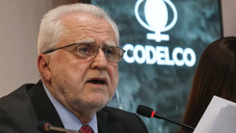 Máximo Pacheco, presidente de CODELCO