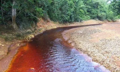 Impacto visual de la posible contaminación de ríos en la Cordillera Central dominicana