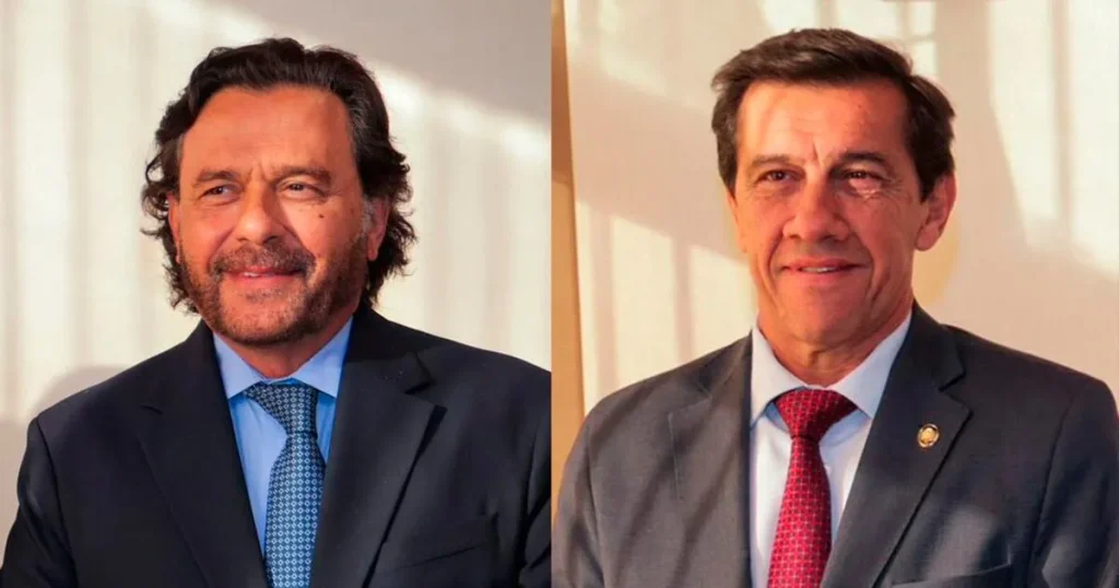 Gobernadores Gustavo Saenz y Carlos Sadir políticas públicas empleo minero noa litio.