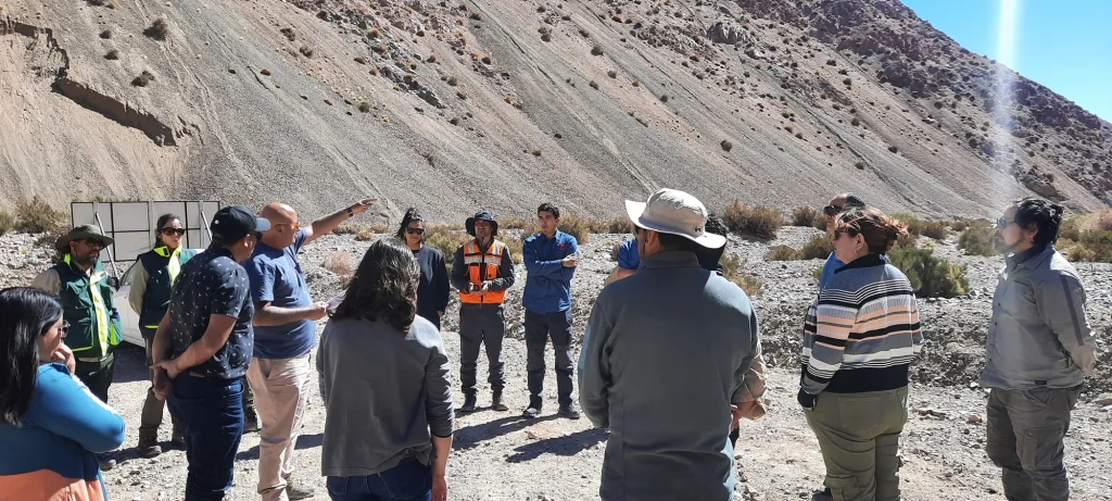 Vista del valle y los recursos hídricos defendidos por las comunidades agrícolas frente al avance de la RCA minera.