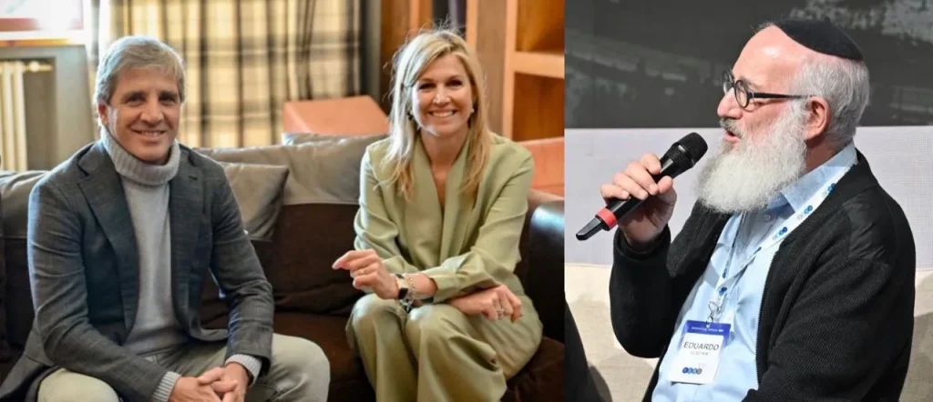 El Foro Llao Llao tuvo un año más como anfitrión a Elsztain, quien reunió a la Reina Máxima de Holanda y al ministro de economía de  Argentina.