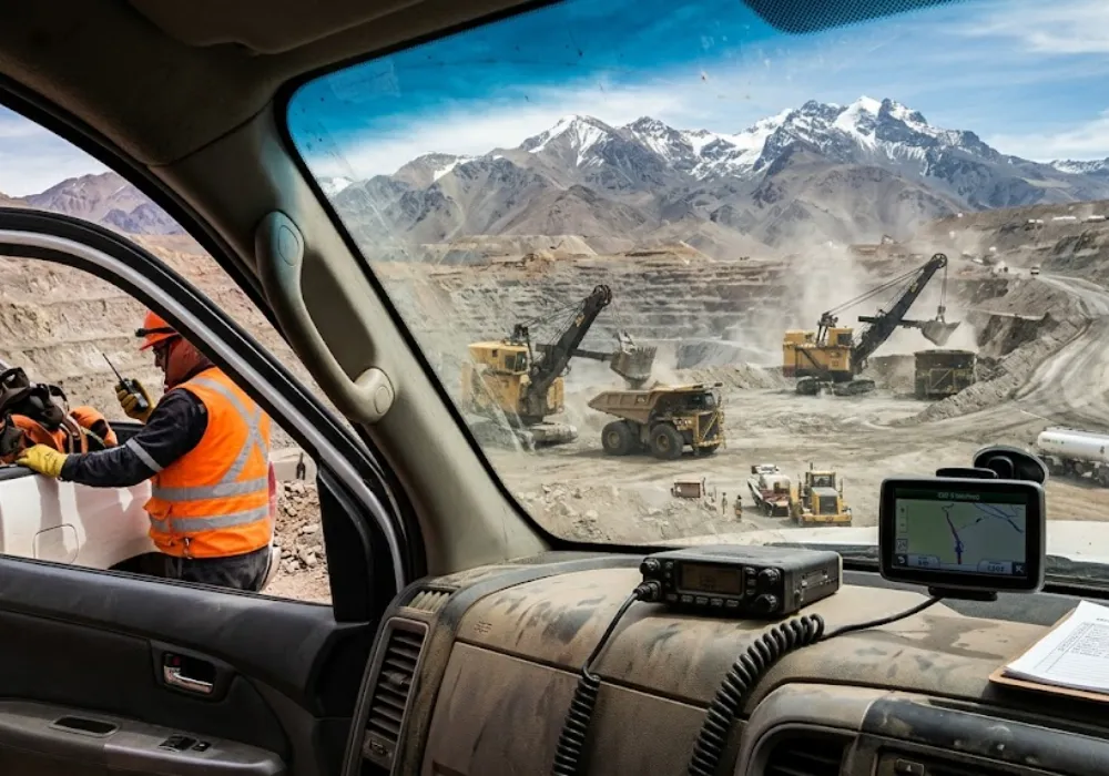 Logística y servicios mineros en la cordillera de San Juan. Contenido Original de ACERO Y ROCA - Prohibida su reproducción