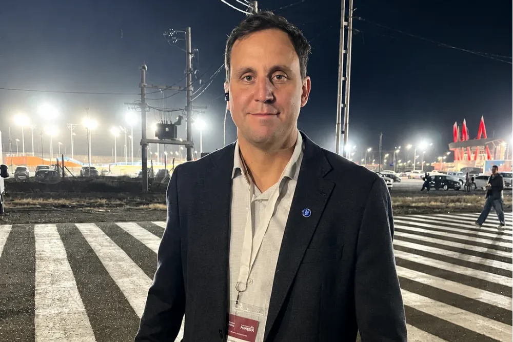 Presidente de la Unión Industrial de Santa Fe. Imagen de Acero y Roca