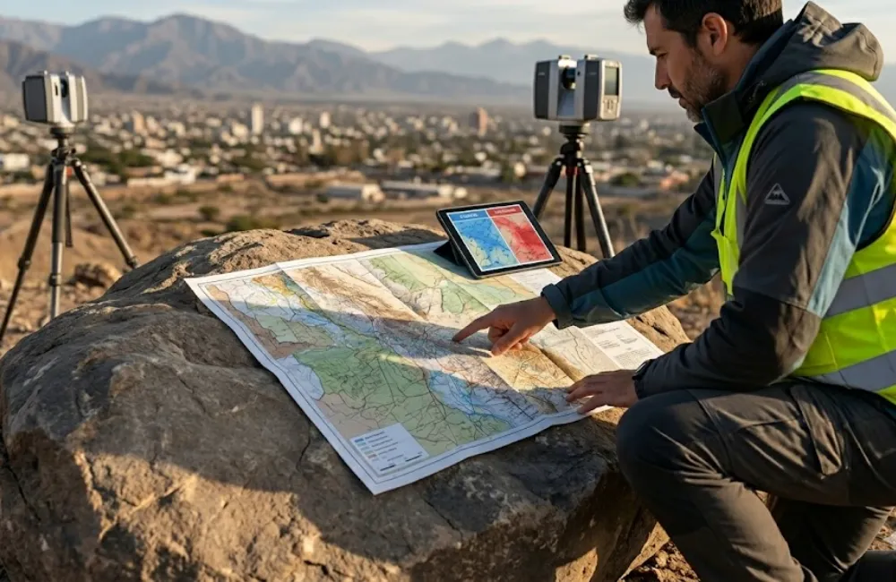  Mapa de riesgo geológico urbano y análisis de subsidencia en terrenos inestables. Contenido Original de ACERO Y ROCA - Prohibida su reproducción