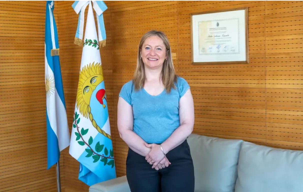 Hebe Casado, vicegobernadora de Mendoza, en entrevista con Acero y Roca.