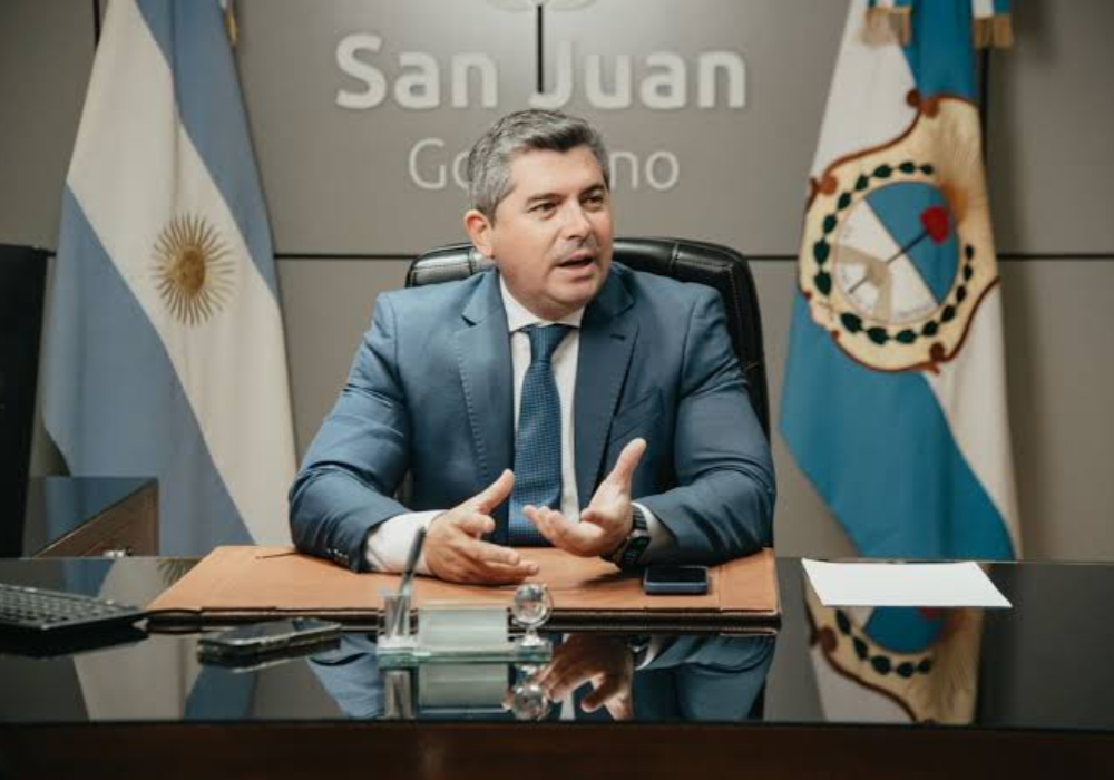 retrato Gobernador de San Juan Marcelo Orrego