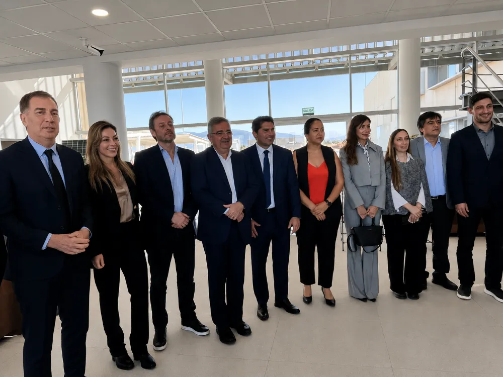 El ministro del interior junto a los gobernadores en San Juan