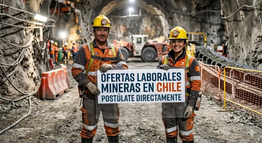 Finning y Codelco abren masivas ofertas de empleo minero para faenas de gran escala