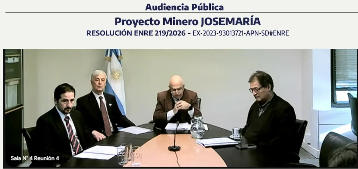 La audiencia del ENRE sobre el problema que se generó con la línea de 500Kv y lo que se le intentó otorgar a Vicuña.