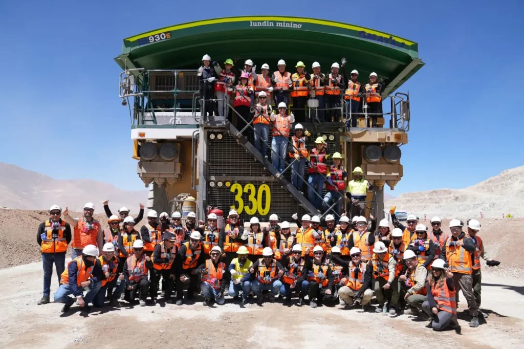 Equipo de trabajo de Lundin Mining en Chile. empleos Lundin Mining Chile