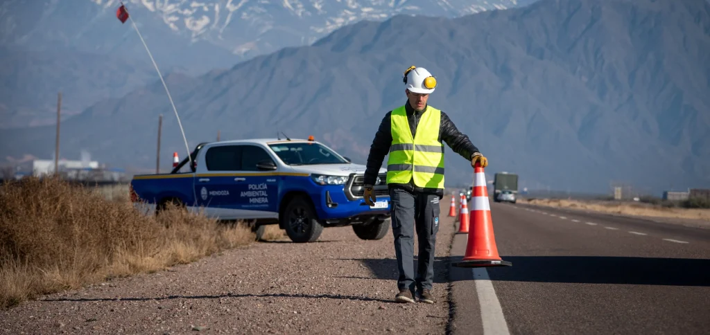Control de policía ambiental en la frontera Chile Argentina