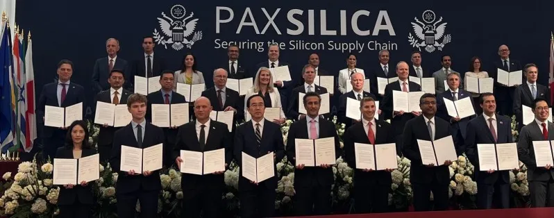Reunion de mandatarios de distintos paises en la cumbre de PAX SILICA
