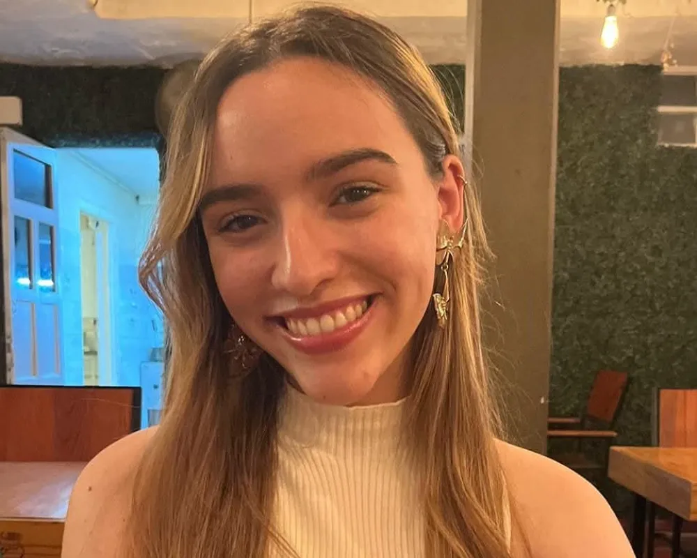 Sabrina Chicón, integrante del equipo investigador y estudiante avanzada de Abogacía.