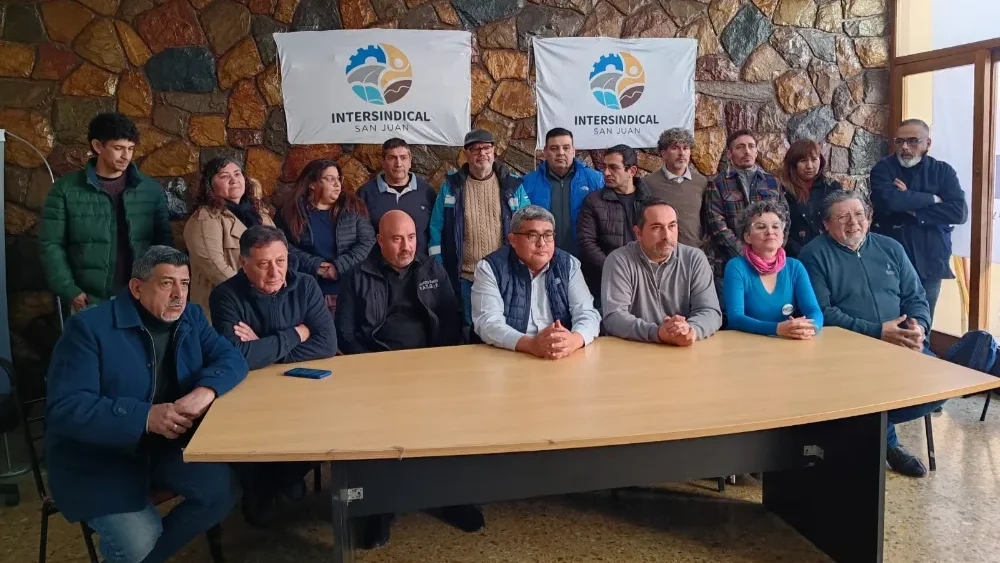La Intersindical San Juan cuestionó la adjudicación del campamento Vicuña a PowerChina y reclamó diálogo con Orrego.