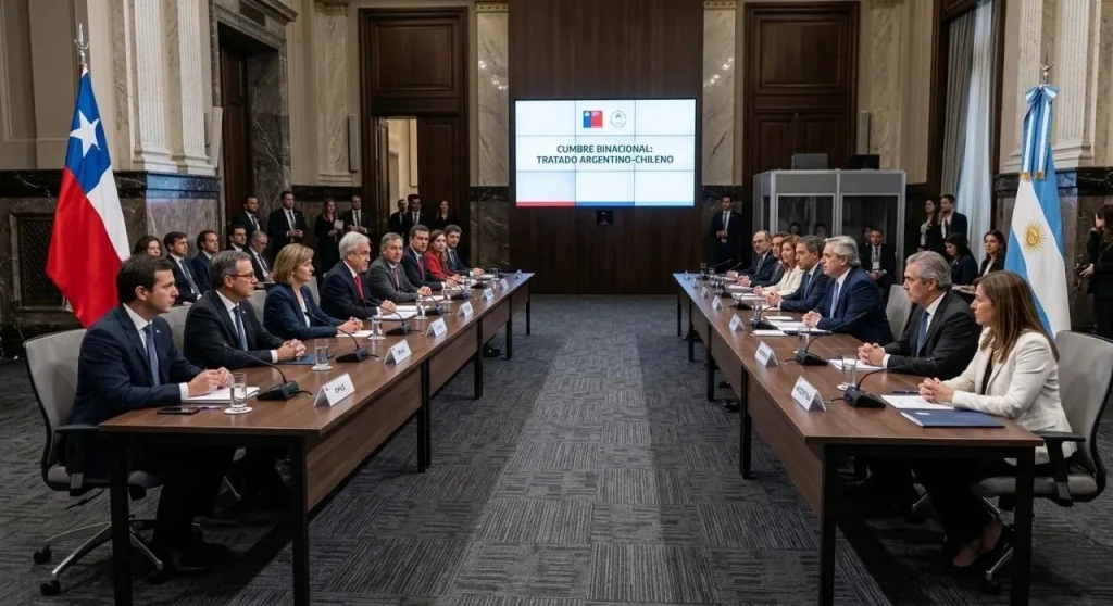 El 7 de Julio se retoman las conversaciones del tratado binacional argentina-chile. Contenido Original de ACERO Y ROCA - Prohibida su reproducción