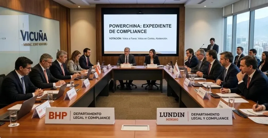 sustentabilidad corporativa y compliance aplicados al proyecto de cobre Vicuña. Contenido Original de ACERO Y ROCA - Prohibida su reproducción