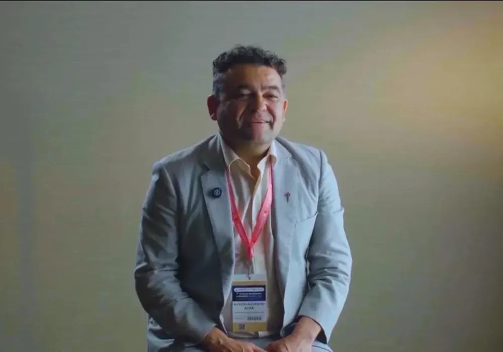 retrato de Alfredo Aciar, Secretario de Coordinación para el Desarrollo Económico.