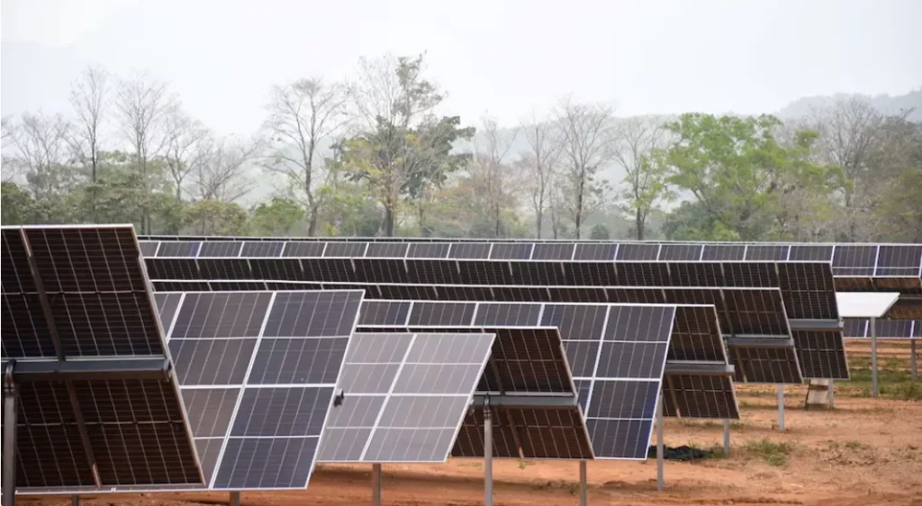 El Parque Solar Urrá en Colombia.