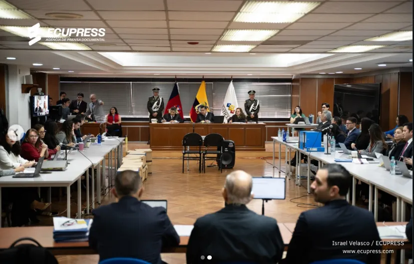 Juzgado de Ecuador en un juicio.