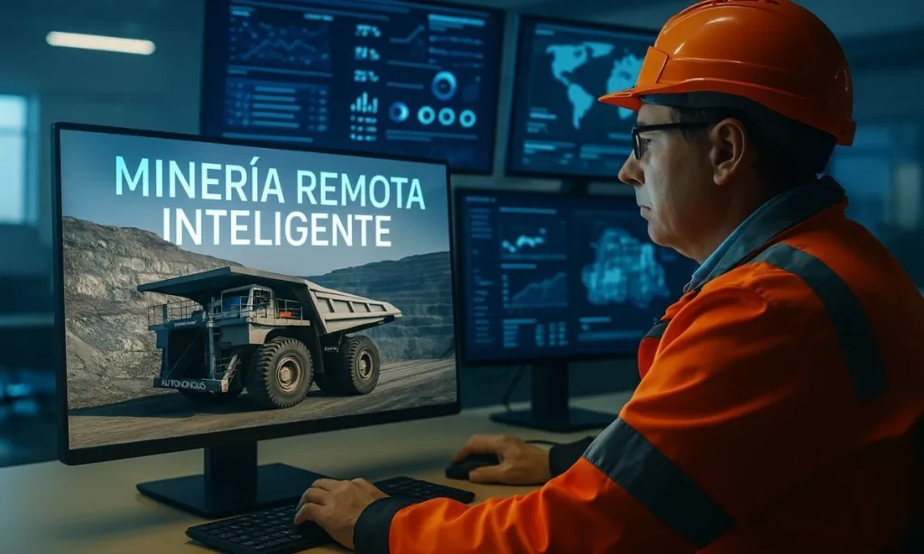 operador de Ia en una oficina.