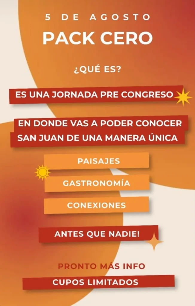 Flyer del evento.