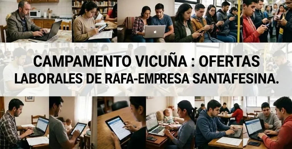 Oferta laboral abierta: la empresa santafesina RAFA busca operarios para el campamento Vicuña