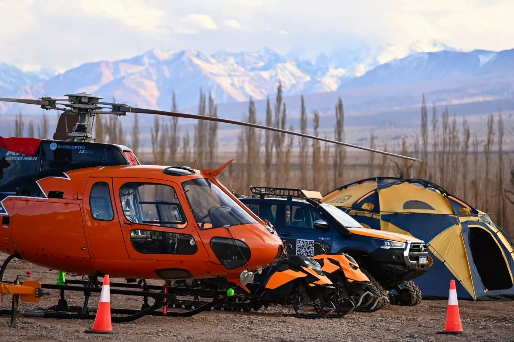 Emergencias y traslados en alta montaña: lanzan un servicio aéreo estratégico para la minería sanjuanina