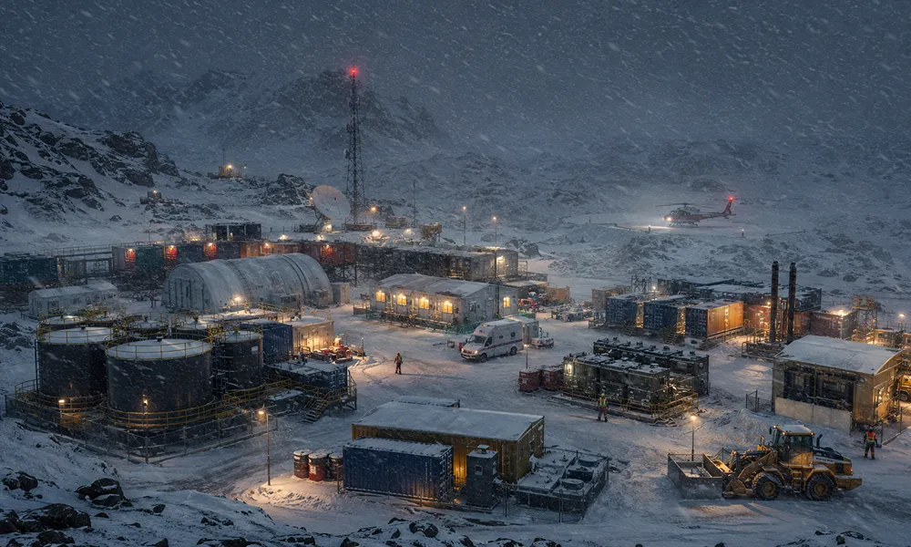 campamento mienro nevado 
