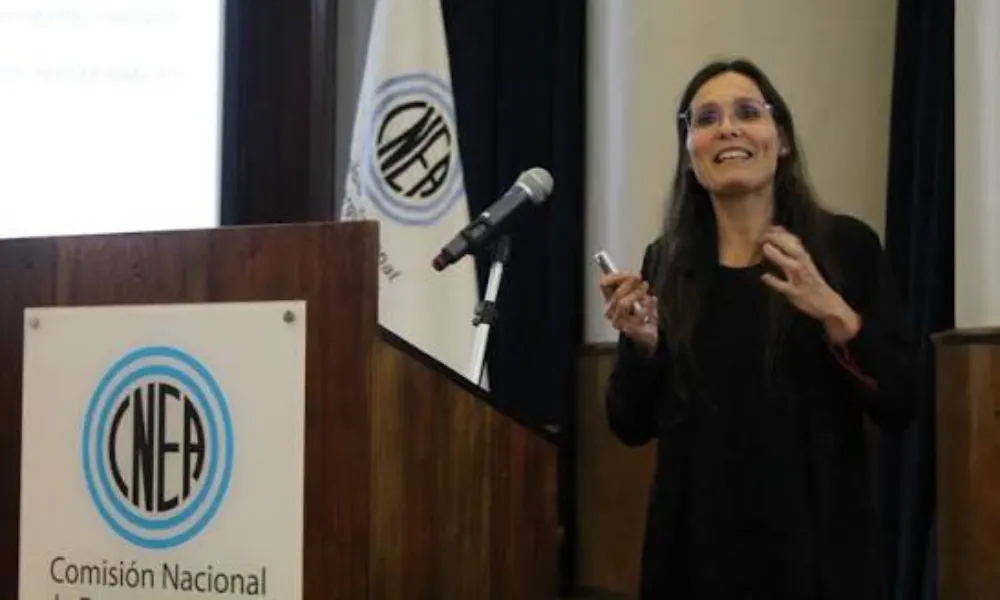 Ayelén Giomi, subsecretaria de Políticas Nucleares