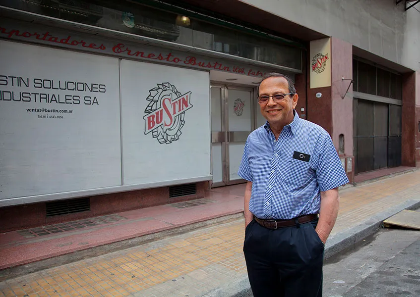 Ernesto Bustin Fabre, integrante de la familia fundadora y directivo de Bustin Soluciones Industriales.